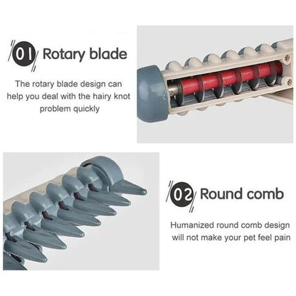 F-ELECTRIC DOG CAT COMB HAIR TRIMMING GROOMING